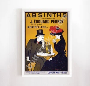 Póster vintage de Absinthe J. Edouard Pernot - Imagen 1 de 4