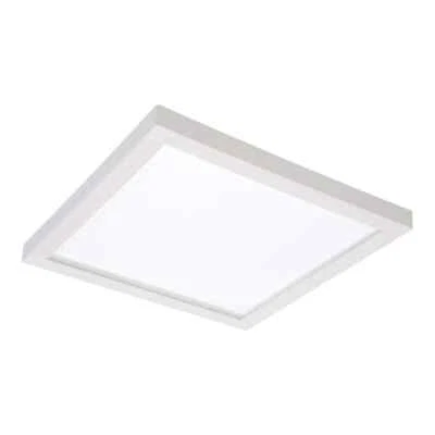HALO SMD 6 pulgadas Downlight de montaje en superficie cuadrado 600 lúmenes seleccionable CCT blanco Foto 1 de 4