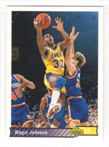 1992-93 carta MAGIC JOHNSON mazzo superiore #32a - Foto 1 di 2