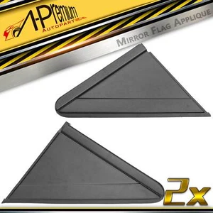 2x Apliques de bandera de espejo diestro y derecho para Chrysler Town & Country Dodge Grand Caravan - Imagen 1 de 8