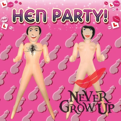 Aufblasbare harmlose Blow Up Puppe Mann/Frau Henne Do Hirsch Nacht Geheimpuppen 5 Fuß - Bild 1 von 4