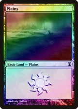 Plains (283) FOIL Time Spiral PLD Basic Land MAGIC GATHERING CARD ABUGames