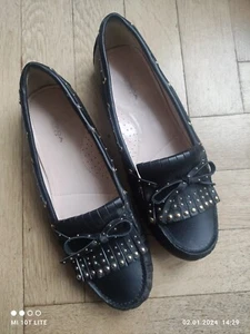 Damen SchuheTosca Blue Gr.40 schwarz, Mokassin - Bild 1 von 3
