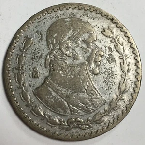 1960 Mo Mexico Silver Peso - Very Good (VG) KM#459 - 4652 - Picture 1 of 3