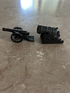 Small Vintage Metal Cannon Made In Spain Civil War Bucanero +1 Other - Picture 1 of 8
