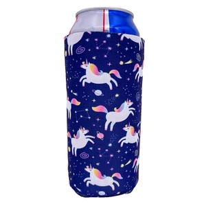 Patrón de unicornio 24 oz. Coolie de lata plegable - Imagen 1 de 4