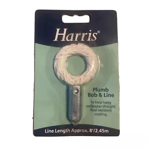 Harris Plumb Bob DIY Decorating Wallpaper Hanging Tool Home Gardening - Picture 1 of 1