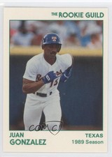 1991 Star The Rookie Guild /5000 Juan Gonzalez #50
