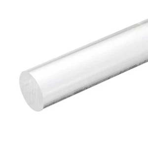 Acrylic Round Rods 1" x 4" Clear Acrylic Dowel Rods Sticks Plastic Sticks Str... - Picture 1 of 5