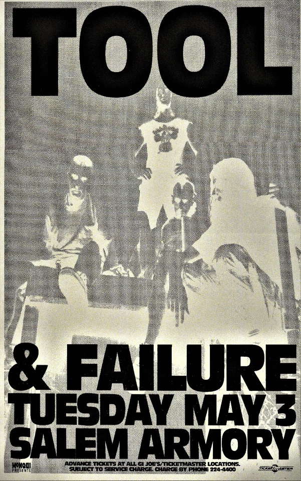 TOOL Concert Poster 12"x18" FREE SHIPPING - Image 1 of 1