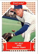 1991 ProCards Tomorrow's Heroes Pat Kelly #108 Columbus Clippers
