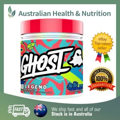 GHOST LEGEND PRE-WORKOUT - HIGH STRENGTH + FREE SAME DAY SHIPPING - Imagen 1 de 3