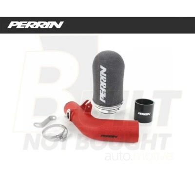 Entrada de aire frío roja Perrin para Subaru 2008-2014 WRX 2008-2015 Subaru STI CARB Foto 1 de 4