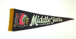Felt Pennant 10 Inch Middle Falls Canada - Picture 1 of 2