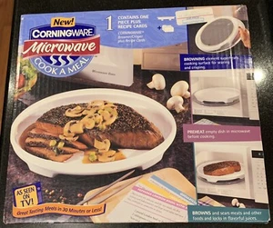 RARE New Old Stock Corningware Microwave Cook A Meal 1 Piece Browns & Sears Food - Picture 1 of 6