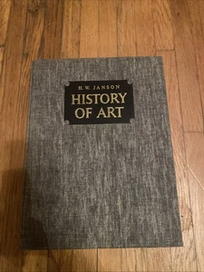 Vintage 1971 History Of Art Hardcover H. W. JANSON - Picture 1 of 5