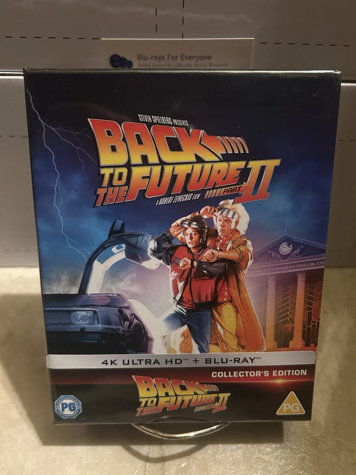 Back to the Future II 2 4K Full Slip SteelBook UHD Blu-ray (UK)[1989] ShpNxtDay - Image 1 of 4