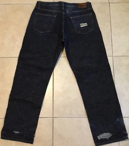 Domestics Faded Distress Selvedge Denim Jeans 35 Fred Gall Habitat Grunge - Bild 1 von 21