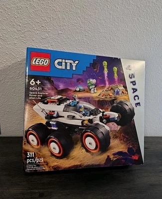 Brand New Sealed LEGO CITY: Space Explorer Rover and Alien Life (60431) - Image 1 of 4