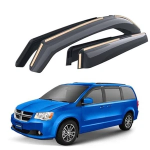  Deflectores de ventana en canal irrompibles para Dodge Grand Caravan 2008-2020,  - Imagen 1 de 7