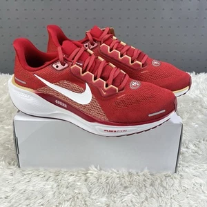 Nike NFL x Air Zoom Pegasus 41 San Francisco 49ers Shoes Mens Size 9 FZ5070-600 - Picture 1 of 9