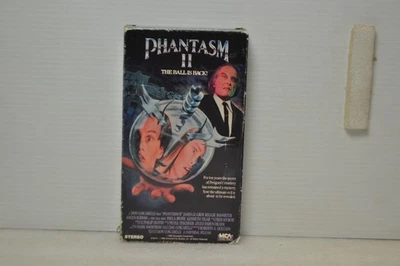 Phantasm II The Ball is Back VHS Vintage Universal Horror Slasher Cult classic - Image 1 of 3