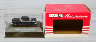 Brekina Masterserie, Mercedes 280 SE 3.5 Coupe, Black, 1/87 HO Scale - Image 1 of 2