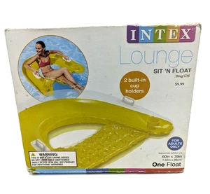 Intex Sit 'N Float Lounge Float Aufblasbar Lounge Sit' N Float Pool Float - Neu - Bild 1 von 3