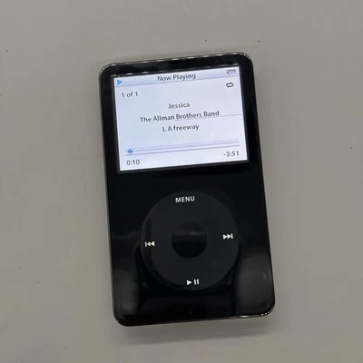 Apple Ipod Classic 80gb A1136 5th Generation Tested Working Wolfson DAC - Image 1 of 4