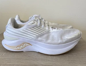 Zapato para correr Saucony Endorphin Shift 3 para hombre (blanco/goma) talla 11,5 - Imagen 1 de 10