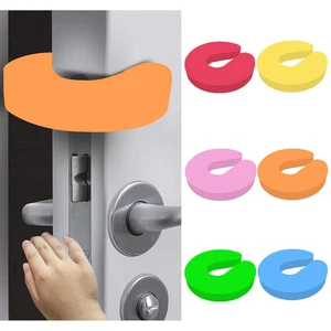 Catelves 6 Stück Klemmschutz Für Türen Kinder, Farbe Türstopper Schaumstoff, Tür - Bild 1 von 12