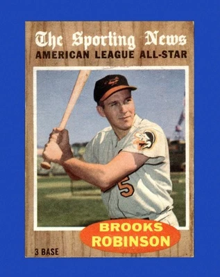 Topps Set-Break #468 Brooks Robinson 1962 como en muy buen estado-en muy buen estado *GMCARDS* Foto 1 de 2