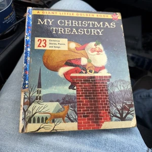 My Christmas Treasury (Giant Little Golden Book) - Picture 1 of 22