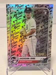 2025 Topps All Star Game Series Jackson Jobe Rookie Rainbow Foil Holo #40 Tigers - Bild 1 von 6