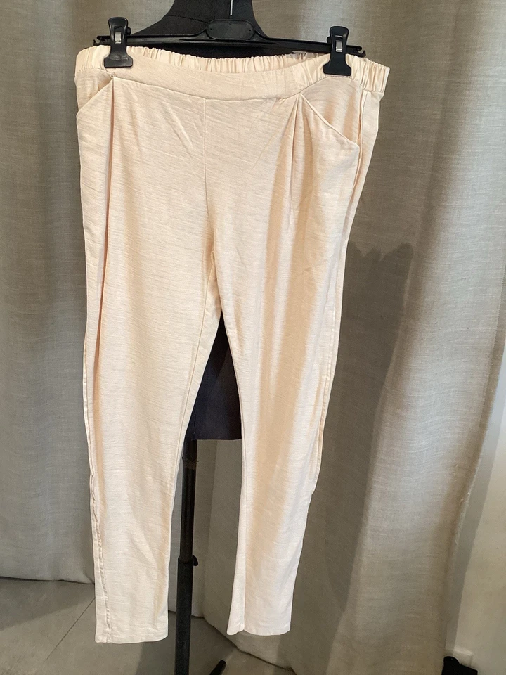 Très Beau Pantalon Coton Rose Pêche Coton American Vintage 38/40 Tbe - Photo 1/4