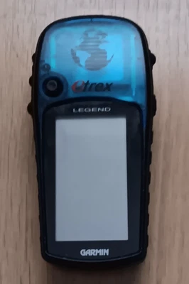 Garmin eTrex Legend Handheld Blue LCD Display Waterproof Hiking GPS Navigator - Image 1 of 4