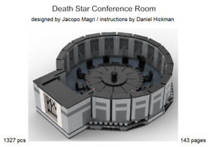 *custom* for Lego Star Wars Death Star Conference Room- INSTRUCTION MANUAL ONLY!