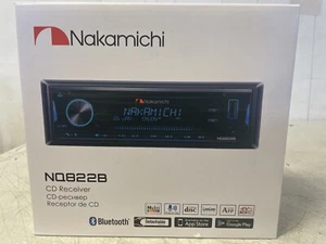 NEW Nakamichi Bluetooth & CD Car in-Dash Stereo Receiver (NQ822B) free shipping - Picture 1 of 1