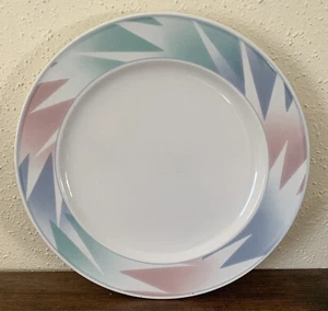 TWO Mikasa Intaglio Fantazz Dinner Plates CAC64 Dinnerware Designer John Berger - Picture 1 of 3