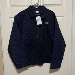 Nike SB Allover Print Skate Chore Coat FN2591-410 Size Medium - Picture 1 of 6