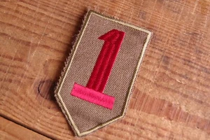 1st Infantry Division Patch TYPE 4 Miss Drop 44 Patch King - Picture 1 of 2