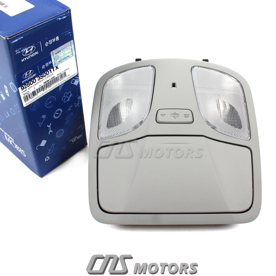 ⭐OEM⭐ Overhead Console Dome Light Gray for 2011-2015 Hyundai Sonata 928003S001TX - Image 1 of 4
