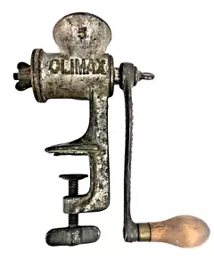 Picadora de carne y picadora de alimentos Climax vintage n.º 5 LF&C New Britain Conn EE. UU. - Imagen 1 de 13