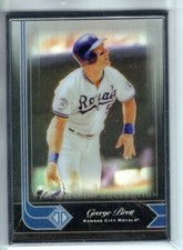 2021 Topps Transcendent Collection Icons GEORGE BRETT #14 SILVER FRAMED 95/95