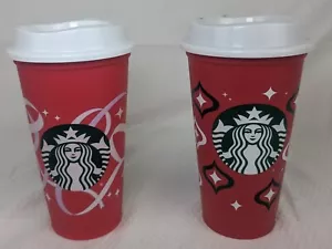 (2) Tazze Starbucks rosse 50 anni di caffè e gioia - Foto 1 di 5