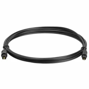 Toslink Optical Cable Digital Audio Sound Fiber Optic SPDIF Cord Wire Dolby 3FT - Picture 1 of 9