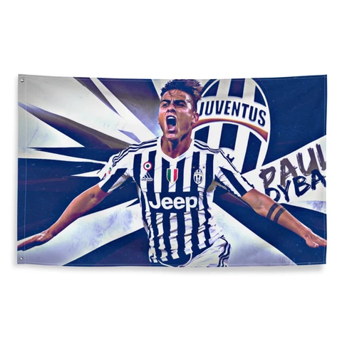 Paulo Dybala Juventus Flag Cover