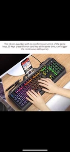gaming keyboard mechanical. Water Proof And Dust Proof. New Black. - Picture 1 of 11