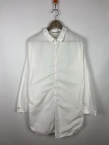 Camisa Album Di Famiglia Cuello Suelto Relajado Blanca Mujer Talla S - Imagen 1 de 20