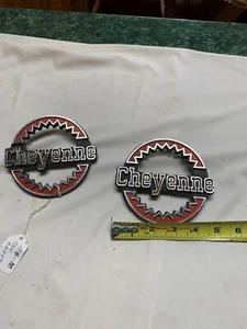 1976-80 cheyenne fender emblem - Bild 1 von 5